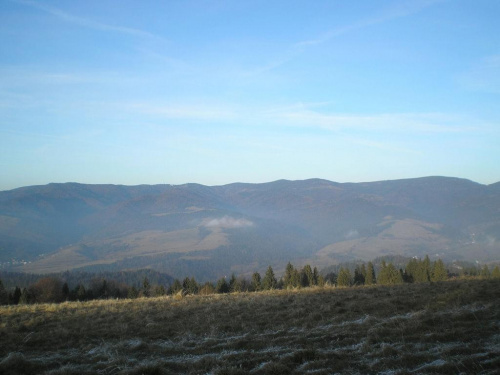 Pasmo Radziejowej spod Durbaszki #góry #pieniny #wysoka