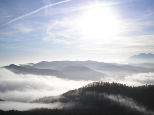 Magura Spiska z Wysokiej #góry #pieniny #wysoka