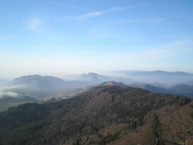 Pieniny i Gorce z Wysokiej #góry #pieniny #wysoka