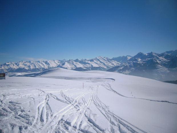 KitzSki - na stokach Zweitausender #Alpy #Austria #góry #narty
