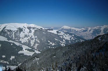 Widok z Wurzhöhe #Alpy #Austria #góry #narty