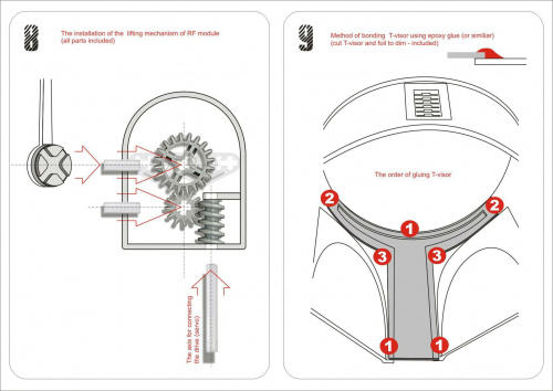 pages 9-10 #HelmetAssemblyInstructions