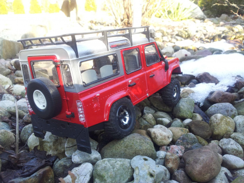 LR Defender 110 Micro Losi Crawler