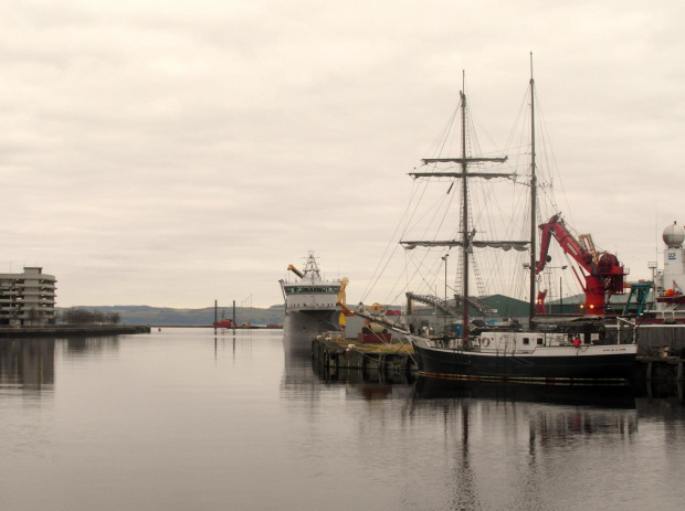 Edynburg,, Ocean Terminal, Royal Yacht Britannia