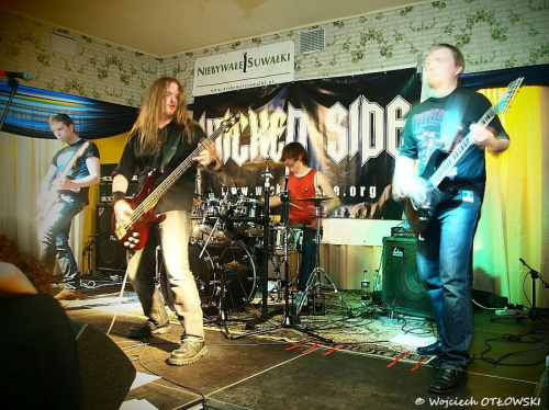Koncert w Suwałkach, zespoły: Wicked Side / Eye Sea I; 1 marca 2013 #Koncert #Suwałki
