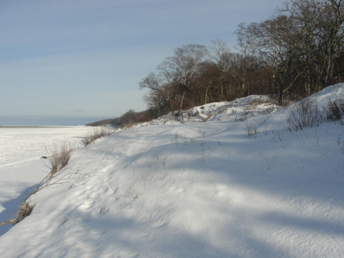 Kołobrzeg zima 2012 #Kołobrzeg #morze #śnieg #zima