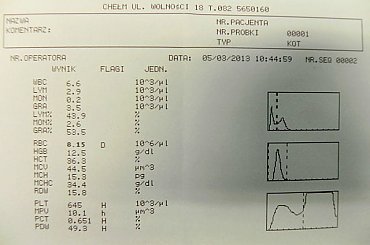 Wynika Misia 2013.03.05 #Misio #wyniki