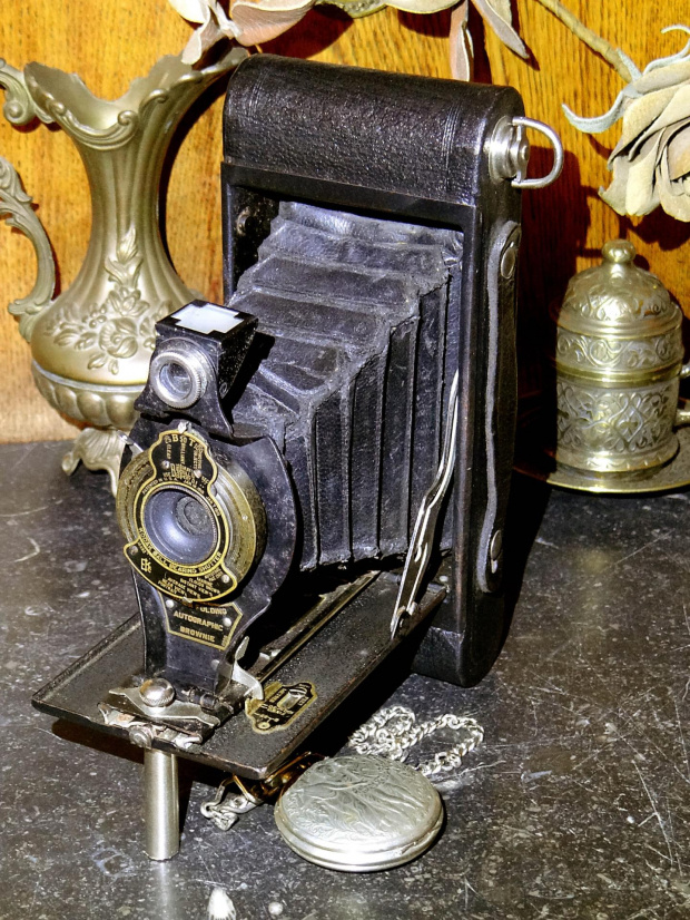 Kodak No.2A Folding Autographic Brownie 1915 - 26r. USA. #Aparat