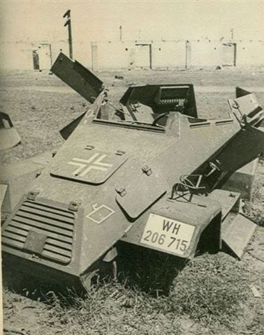Sd kfz 247A budowa modelu