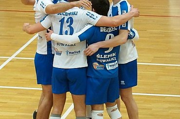 Mecz I ligi siatkówki mężczyzn: Ślepsk Suwałki – Energa Pekpol Ostrołęka 3:1, Hala OSiR, 16 marca 2013 #Ślepsk #Suwałki #EnergaPekpolOstrołęka #HalaOSiR #siatkówka #ILiga