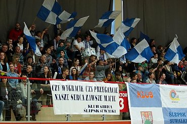 Mecz I ligi siatkówki mężczyzn: Ślepsk Suwałki – Energa Pekpol Ostrołęka 3:1, Hala OSiR, 16 marca 2013 #Ślepsk #Suwałki #EnergaPekpolOstrołęka #HalaOSiR #siatkówka #ILiga