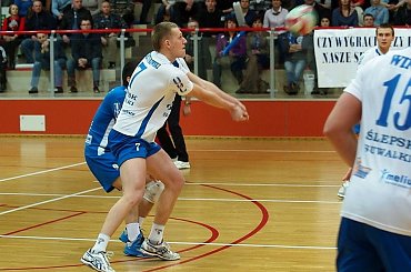 Mecz I ligi siatkówki mężczyzn: Ślepsk Suwałki – Energa Pekpol Ostrołęka 3:1, Hala OSiR, 16 marca 2013 #Ślepsk #Suwałki #EnergaPekpolOstrołęka #HalaOSiR #siatkówka #ILiga