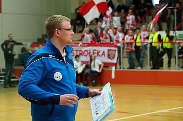 Mecz I ligi siatkówki mężczyzn: Ślepsk Suwałki – Energa Pekpol Ostrołęka 3:1, Hala OSiR, 16 marca 2013 #Ślepsk #Suwałki #EnergaPekpolOstrołęka #HalaOSiR #siatkówka #ILiga