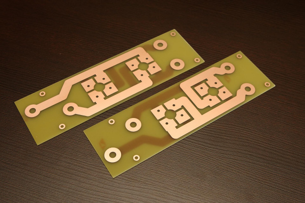 Wytrawione PCB #PCB #PłytkiDrukowaneRegulatora