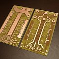 Wytrawione PCB #PCB #PłytkiDrukowaneRegulatora