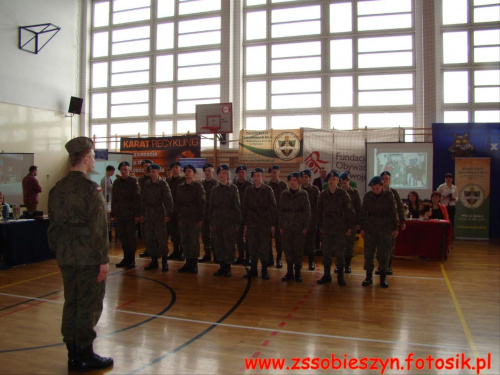 XI Targi Edukacyjne w Zespole Szkół Ogólnokształcących w Rykach- fot. prezentacji szkoły Paweł Syta #Sobieszyn #Brzozowa