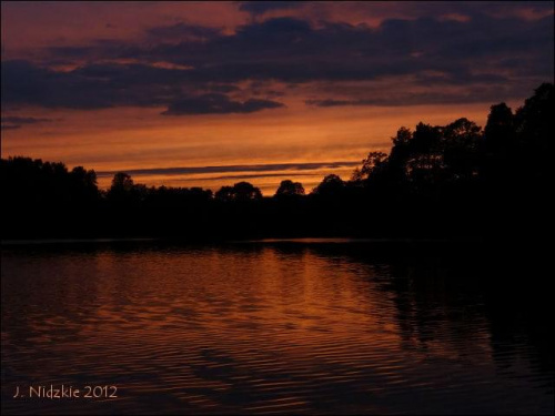 J. Nidzkie 1.09.2012 #jeziora #Mazury #zachód #rejs