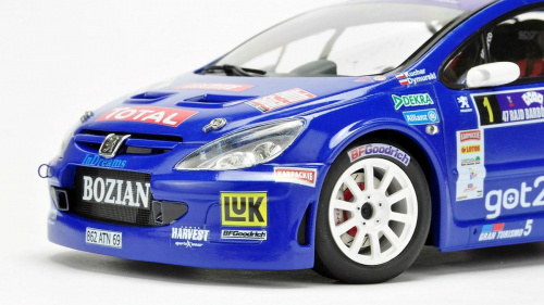 PEUGEOT 307 WRC #1 Kuchar/Dymurski Rajd Barbórka 2009 - AUTOart 1:18