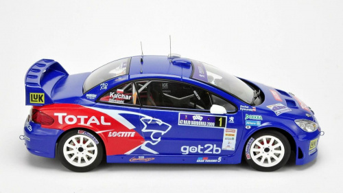 PEUGEOT 307 WRC #1 Kuchar/Dymurski Rajd Barbórka 2009 - AUTOart 1:18