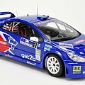 PEUGEOT 307 WRC #1 Kuchar/Dymurski Rajd Barbórka 2009 - AUTOart 1:18