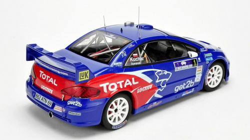 PEUGEOT 307 WRC #1 Kuchar/Dymurski Rajd Barbórka 2009 - AUTOart 1:18