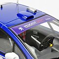 PEUGEOT 307 WRC #1 Kuchar/Dymurski Rajd Barbórka 2009 - AUTOart 1:18