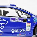 PEUGEOT 307 WRC #1 Kuchar/Dymurski Rajd Barbórka 2009 - AUTOart 1:18