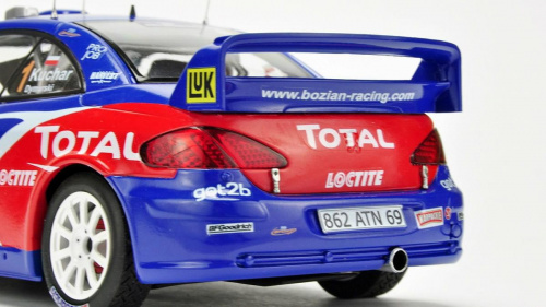 PEUGEOT 307 WRC #1 Kuchar/Dymurski Rajd Barbórka 2009 - AUTOart 1:18