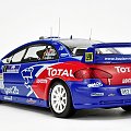 PEUGEOT 307 WRC #1 Kuchar/Dymurski Rajd Barbórka 2009 - AUTOart 1:18