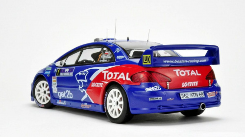 PEUGEOT 307 WRC #1 Kuchar/Dymurski Rajd Barbórka 2009 - AUTOart 1:18