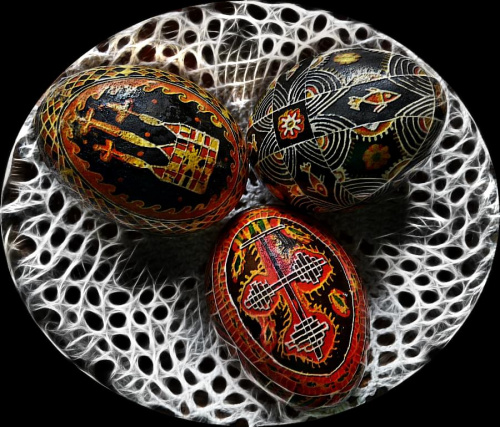 tradycyjne huculskie #jaja #Wielkanoc