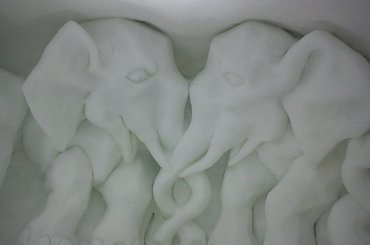 Słoniki całuśne :) #Alpy #Austria #góry #narty