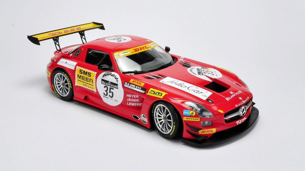 Mercedes SLS AMG GT3 #35 Black Falcon SPA 2011 - Minichamps 1:18