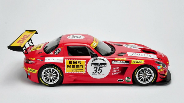 Mercedes SLS AMG GT3 #35 Black Falcon SPA 2011 - Minichamps 1:18