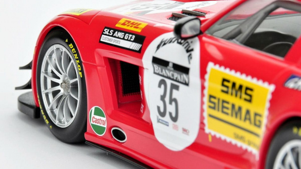 Mercedes SLS AMG GT3 #35 Black Falcon SPA 2011 - Minichamps 1:18