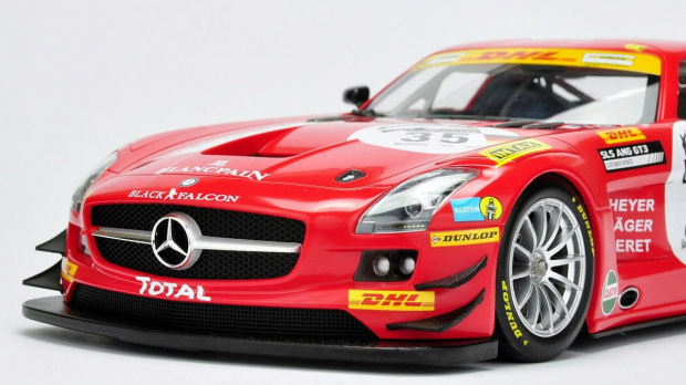 Mercedes SLS AMG GT3 #35 Black Falcon SPA 2011 - Minichamps 1:18