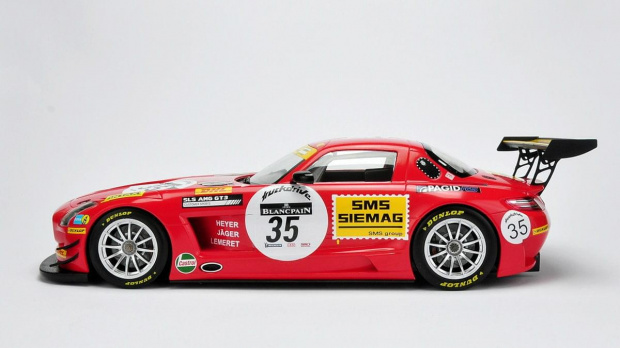 Mercedes SLS AMG GT3 #35 Black Falcon SPA 2011 - Minichamps 1:18