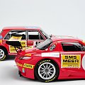 Mercedes SLS AMG GT3 Black Falcon SPA 2011 & Mercedes 300 SEL 6.8 AMG 24H PAUL Richard 1971 - 1:18