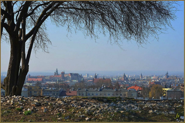 Widok z kopca Krakusa