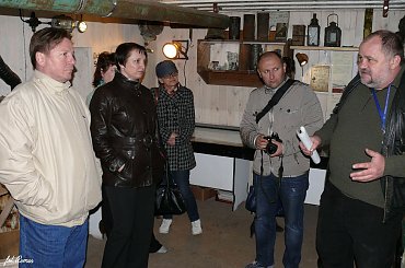 Burmistrz i zastepca burmistrza Pisza oraz delegacja zaprzyjaźnionych samorządów z Białorusi i Ukrainy na zwiedzaniu scieżki historycznej i obiektów zabytkowych w Piszu #Pisz #Regelbau502 #Rygielpisz