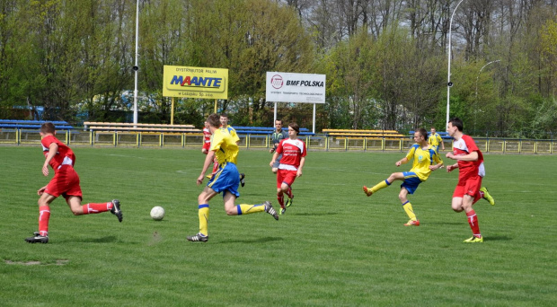 Pogoń Leżajsk - Dynovia Dynów (1:1), 27.04.2014 r. - jun. st.