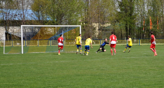 Pogoń Leżajsk - Dynovia Dynów (1:1), 27.04.2014 r. - jun. st.