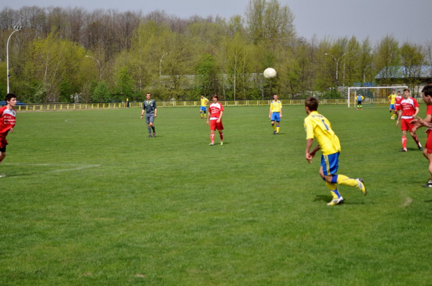 Pogoń Leżajsk - Dynovia Dynów (1:1), 27.04.2014 r. - jun. st.