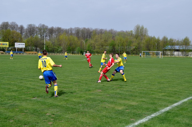 Pogoń Leżajsk - Dynovia Dynów (1:1), 27.04.2014 r. - jun. st.