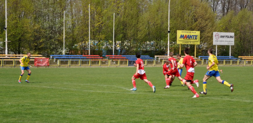 Pogoń Leżajsk - Dynovia Dynów (1:1), 27.04.2014 r. - jun. st.