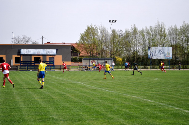 Pogoń Leżajsk - Dynovia Dynów (1:1), 27.04.2014 r. - jun. st.