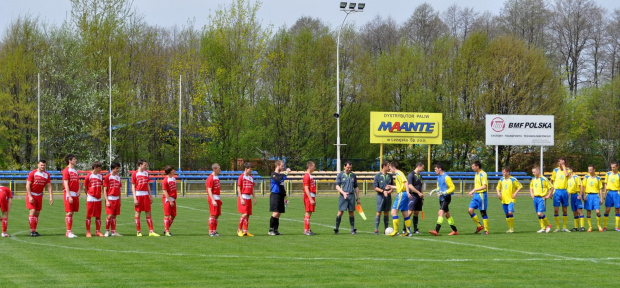 Pogoń Leżajsk - Dynovia Dynów (1:1), 27.04.2014 r. - jun. st.