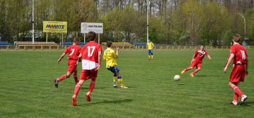 Pogoń Leżajsk - Dynovia Dynów (1:1), 27.04.2014 r. - jun. st.