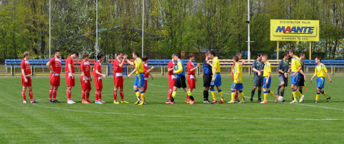 Pogoń Leżajsk - Dynovia Dynów (1:1), 27.04.2014 r. - jun. st.