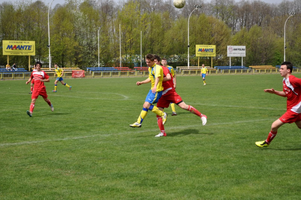 Pogoń Leżajsk - Dynovia Dynów (1:1), 27.04.2014 r. - jun. st.